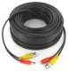 (image for) 150FT Black Premade Siamese Cable