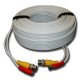 (image for) 150FT White Premade Siamese Cable