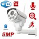 (image for) Super HD 5MP Wifi PTZ IP Camera Onvif Audio 5X Optical Zoom 5MP CCTV Security Bullet Cameras Outdoor IR 50M P2P CamHi