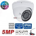 (image for) 5MP(TVI/AHD)/ 4MP CVI HD IR Security Dome Camera 2.8mm-12mm VF