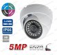 (image for) 5MP (TVI/AHD)/ 4MP CVI HD IR Security Dome Camera 3mm Lens