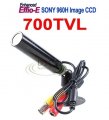 (image for) 1/3" Sony Super HAD CCD II, 700TVL Lipstick Camera 3.6mm Lens