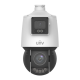 (image for) Uniview IPC94144SFW-X25-F40C 4MP+4MP LightHunter Dual-Lens Network PTZ Camera