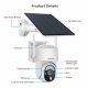 (image for) 4G LTE Cellular Solar Security Camera Wireless Outdoor, Alert PTZ Cameras with 5MP HD Night Vision, PIR Motion Sensor, 2 Way Audio, No WiFi Needed Security Camera