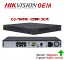 (image for) HikVision(OEM) DS-7608NI-K2/8P 8Channel 4K PLUG&PLAY PoE NVR