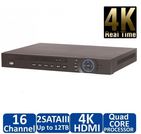 (image for) DAHUA 4K 16 Channel Network Video Recorder NVR4216-4KS2L - Click Image to Close