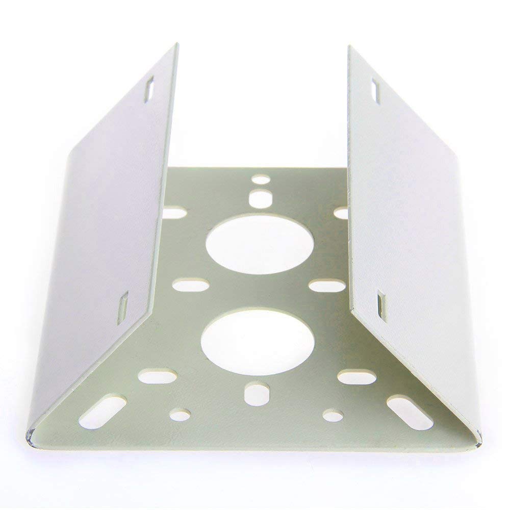 (image for) Universal Column Pole Mount Bracket 20CM Metal Mounting Bracket