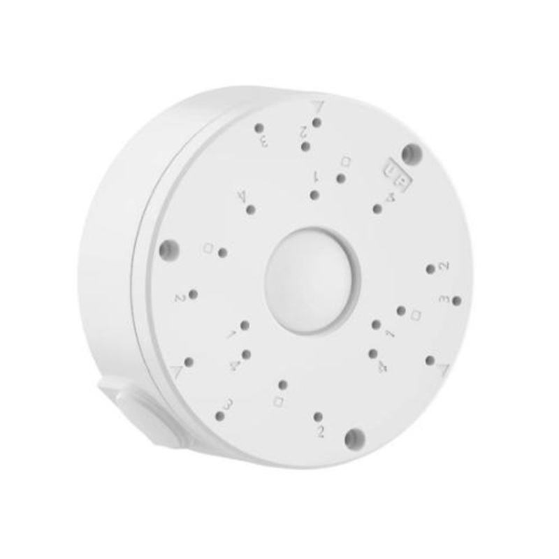 (image for) CCTV Camera Junction Box Aluminum Alloy Dome Bullet Camera Housing White 120mm Diameter Outdoor IP67 Surveillance Accessory