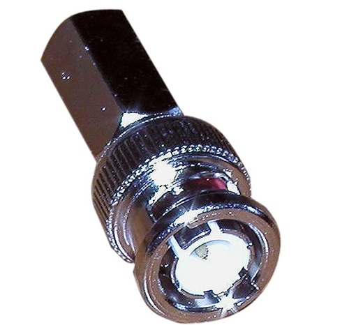 RG59 BNC Male Twist-on Plug Connector - Click Image to Close