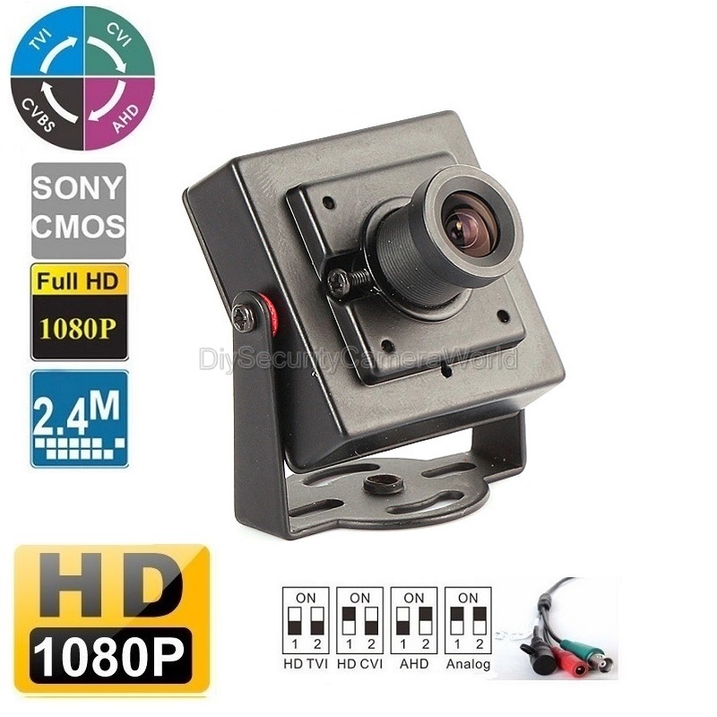 Indoor Mini BNC 2.8mm Wide angle Lens 1080P/5MP/8MP Video Color CCTV Security Camera Built-in MIC