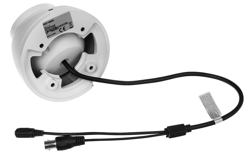 (image for) 5MP Smart Dual Illuminators Eyeball Camera 2.8mm Lens, IR (131ft) Warm LED (131ft) Night Color Built in mic DWDR Starlight 12V DC