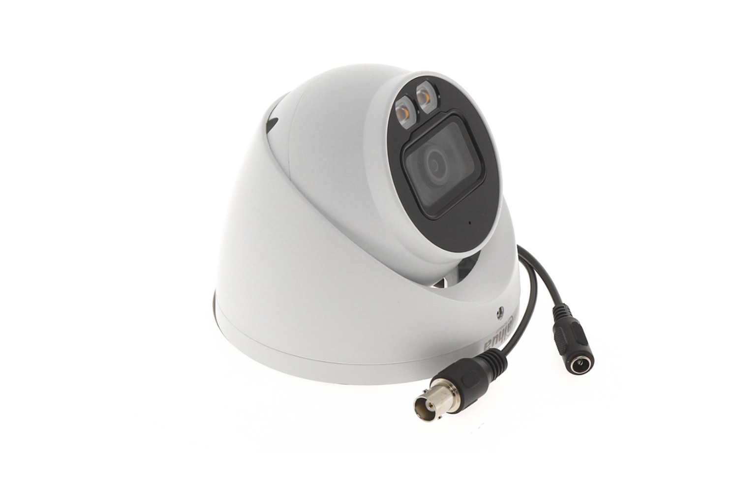 (image for) 5MP Smart Dual Illuminators Eyeball Camera 2.8mm Lens, IR (131ft) Warm LED (131ft) Night Color Built in mic DWDR Starlight 12V DC