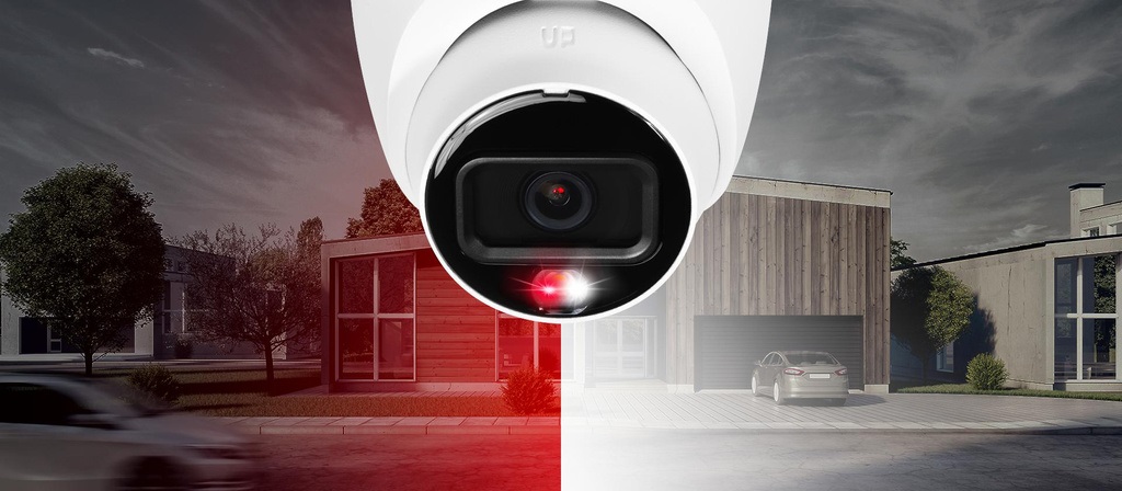 (image for) Dahua 6MP Smart Dual Light Fixed Eyeball IP Camera, 2.8mm Lens