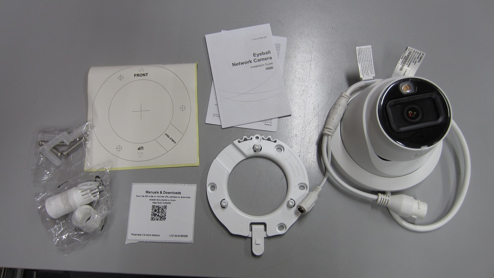 (image for) Dahua 6MP Smart Dual Light Fixed Eyeball IP Camera, 2.8mm Lens