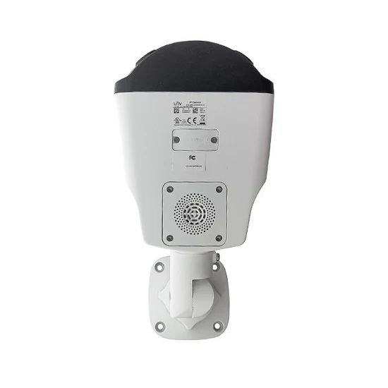 (image for) UNV 8MP 4K UltraHD Wide Angle Weatherproof 24/7 ColorHunter Bullet IP Security Camera with 2 x 4.0mm Fixed Lenses and 2-Way Audio (IPC2K28SE-ADF40KMC-WL-I0)