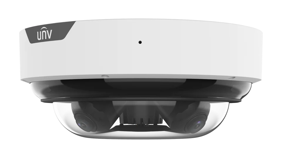 (image for) UNIVIEW IPC8645EA-ADZKM-I1: 4x 5MP LightHunter w/ Wise-ISP Multi-View Varifocal Dome Camera