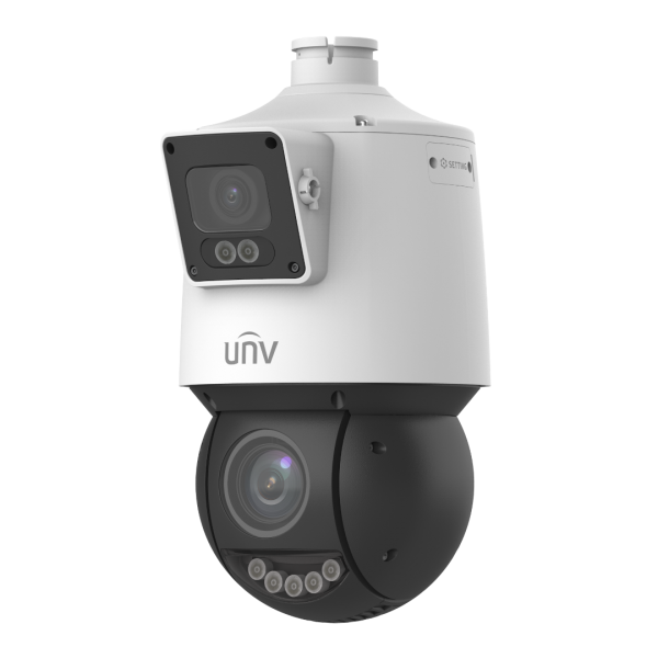 (image for) Uniview IPC94144SFW-X25-F40C 4MP+4MP LightHunter Dual-Lens Network PTZ Camera - Click Image to Close