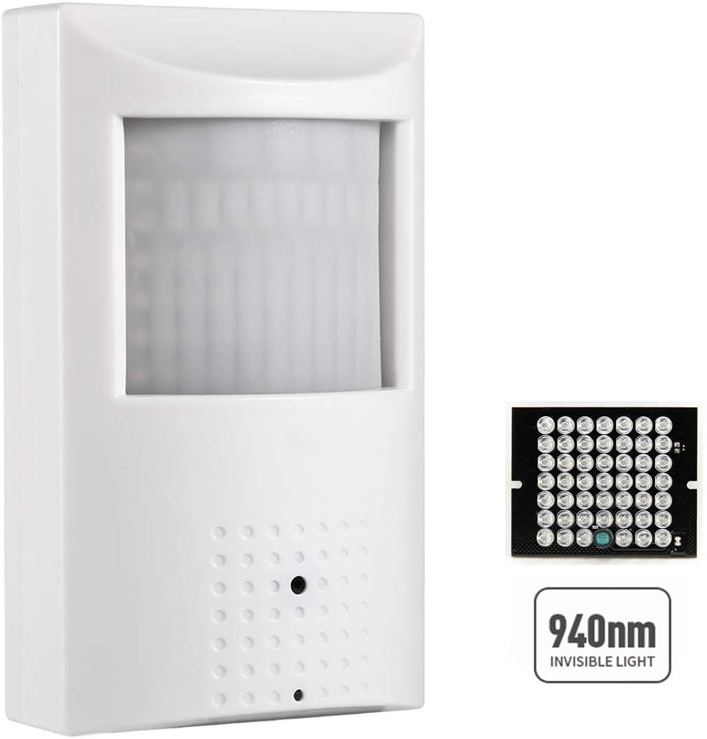 (image for) 5MP Indoor Onvif Audio Security PIR Style IP IR Camera 12VDC/PoE