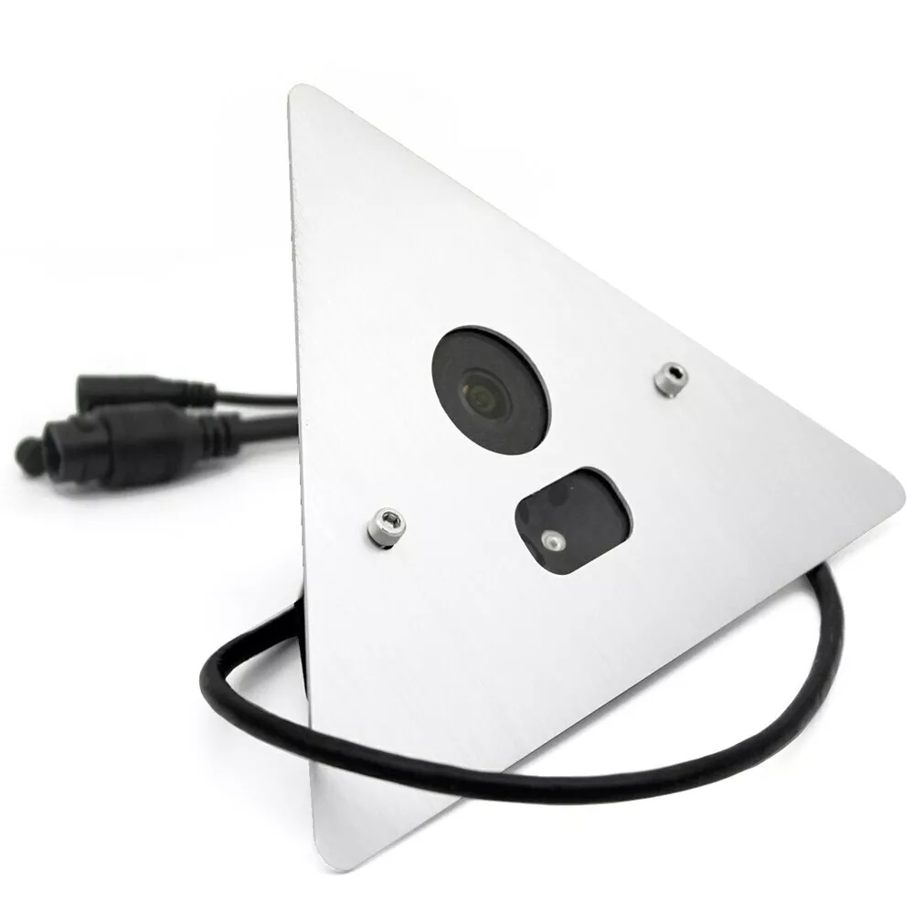 (image for) 4MP HD IR Corner Mount Elevator Onvif IP Camera With Built-in Audio POE/12VDC