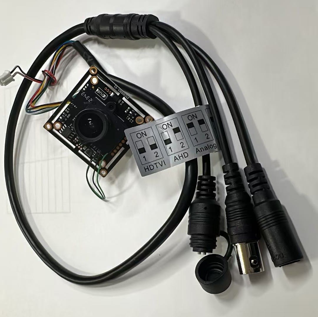 (image for) HD 2MP/5MP 4in1 AHD TVI CVI CVBs Security cctv camera module pcb board with 3.6mm