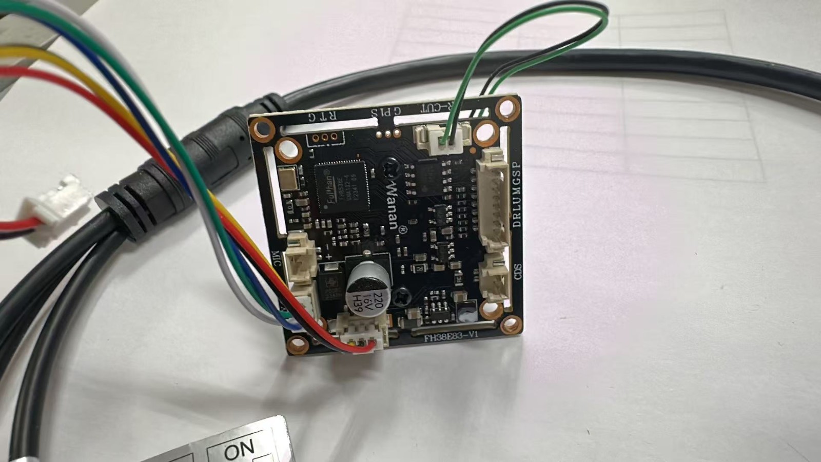 (image for) HD 2MP/5MP 4in1 AHD TVI CVI CVBs Security cctv camera module pcb board with 3.6mm