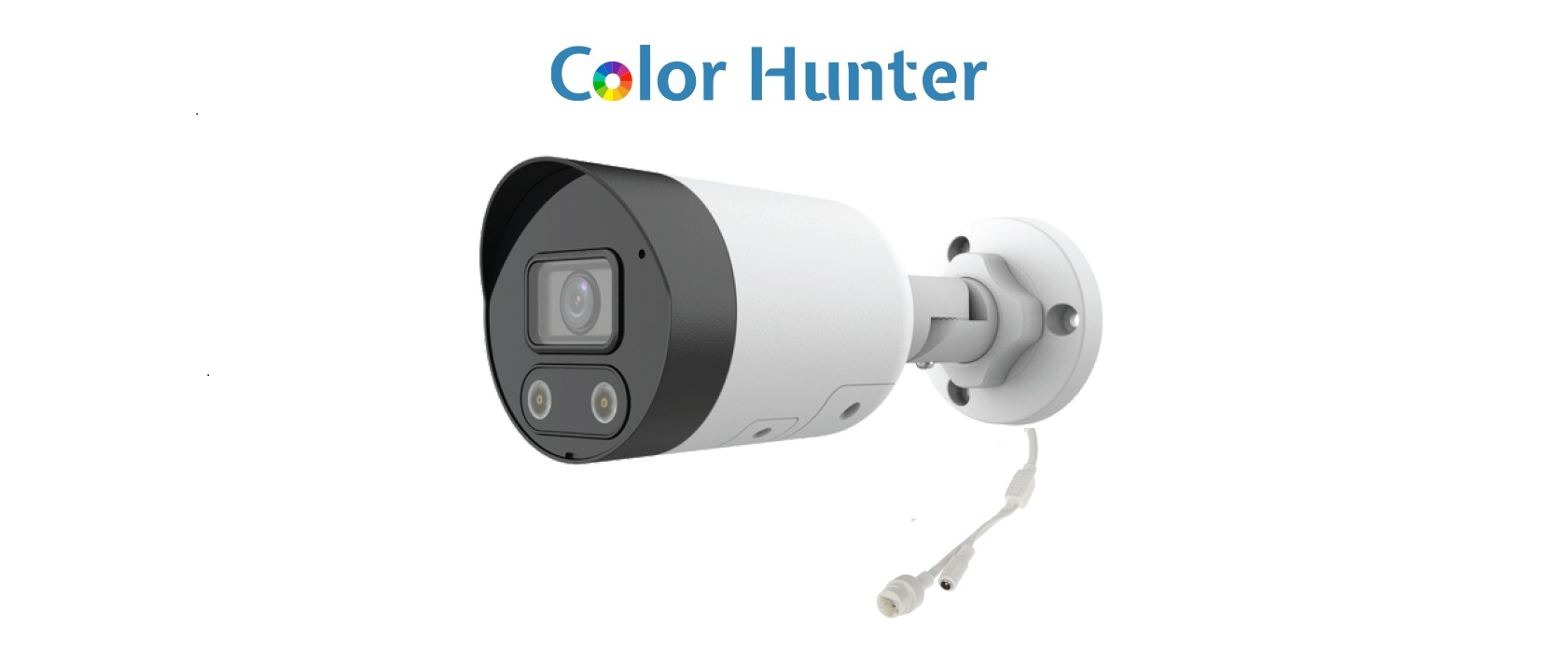 (image for) 4MP Dual-Light Bullet PoE IP Camera NDAA UL listed Built-in Mic & Speaker