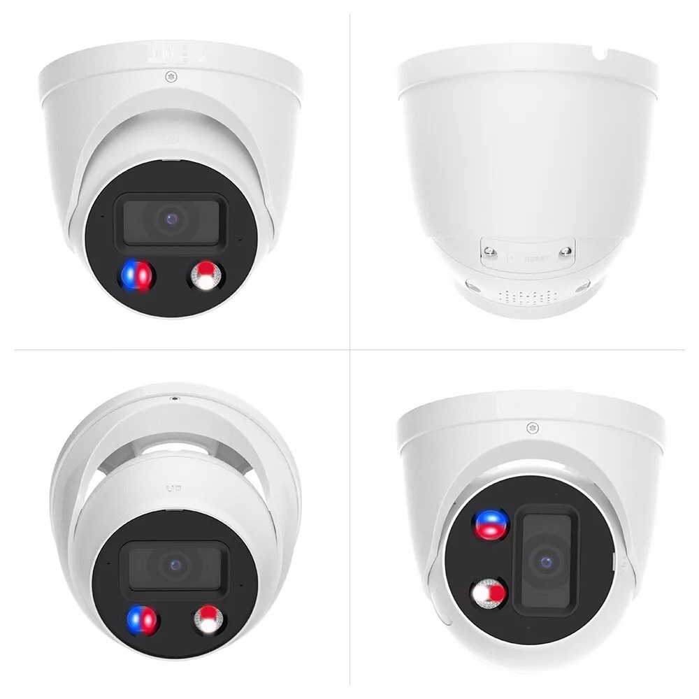 (image for) 8MP Smart Dual Illumination Active Deterrence Fixed-focal Eyeball WizSense Network Camera