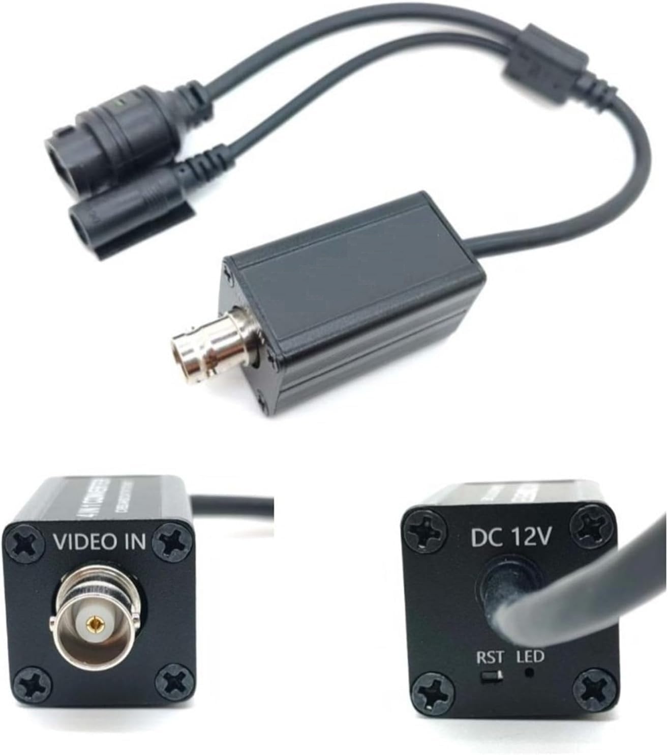 (image for) AHD/TVI/CVI /CVBS Signal Source Analog to IP Camera Converter 2MP 1080P Full HD, ONVIF Protocol, RJ45 Output For NVR Systems