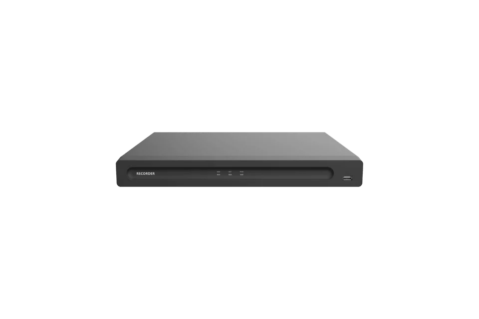 (image for) Premium NDAA HNR52NP16-32 32-Channel 16MP NVR – 16-Port PoE, 4 HDD Bay