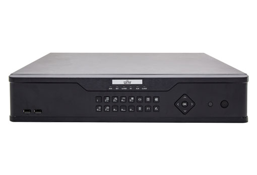 (image for) UNV 12MP 64-Channel NDAA-Compliant IP Network Video Recorder with 8 SATA Hard Drive Bays and RAID Data Protection (NVR308-64X) - Click Image to Close