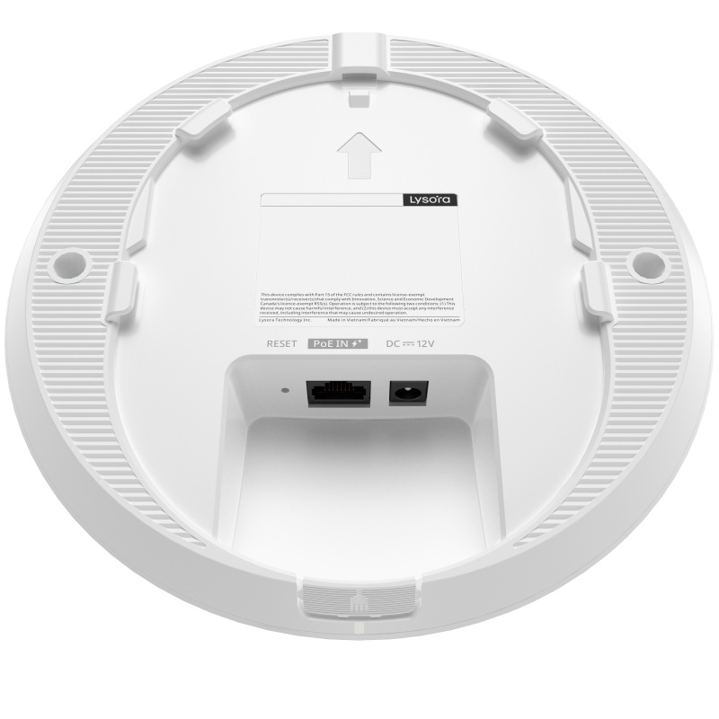 (image for) Lysora L6LITE Wi-Fi 6 AX1800 Dual-Band Ceiling Mount Access Point