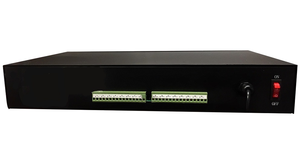 (image for) 16CH Rack Mount DC 12V 13A Power Distributer UL Listed