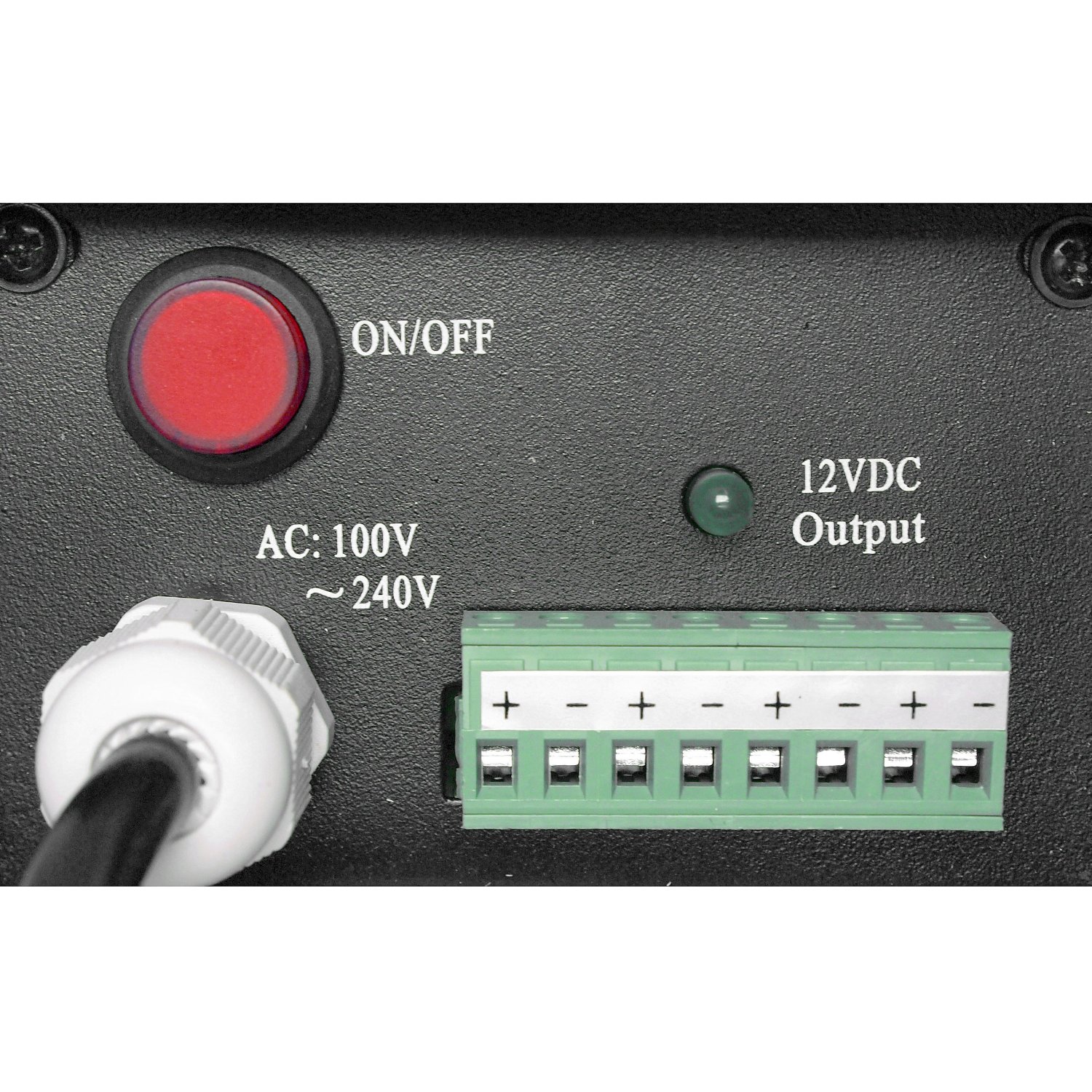 (image for) 4-Port 5A PTC Protected Wall Mount Power Supply UL Listed