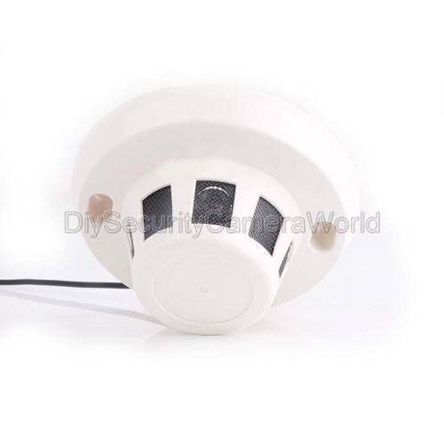 1080P 2MP Indoor Security Smoke Detector Style IP Camera PoE - Click Image to Close