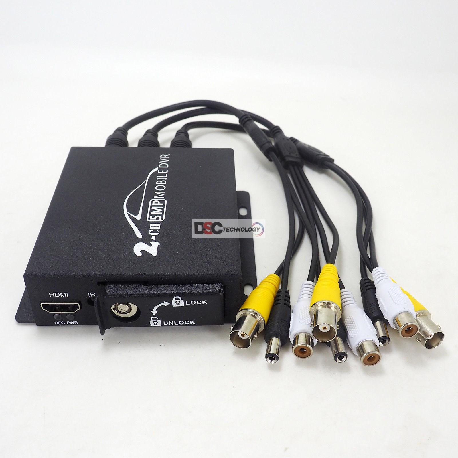 5MP AHD Mini DVR support sd card Real-time hd mini 2Channel dvr